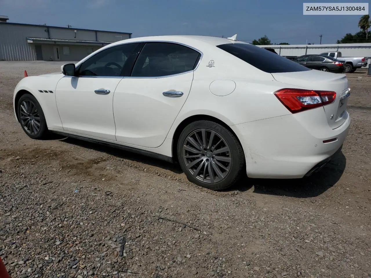 2018 Maserati Ghibli S VIN: ZAM57YSA5J1300484 Lot: 55677585