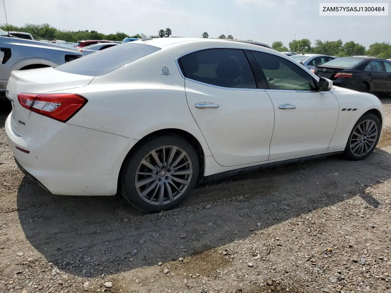 2018 Maserati Ghibli S VIN: ZAM57YSA5J1300484 Lot: 55677585