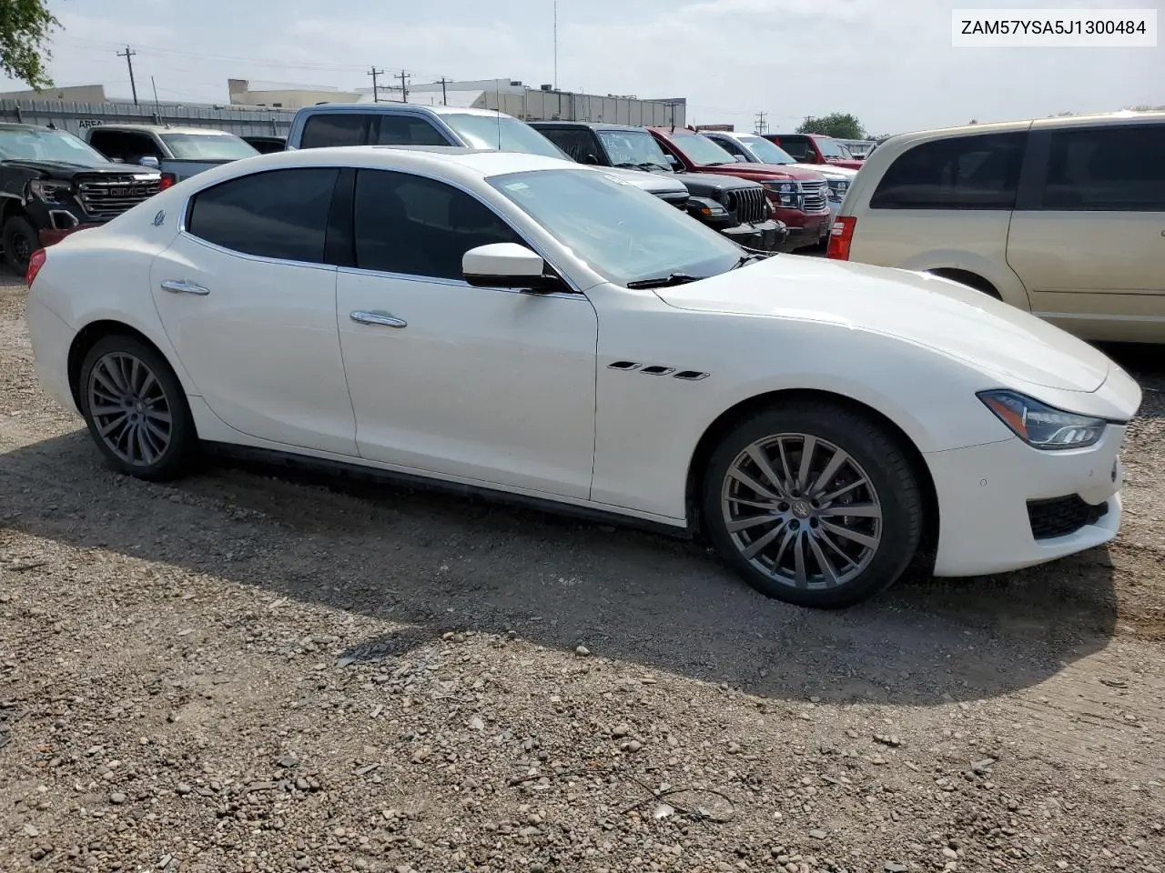 2018 Maserati Ghibli S VIN: ZAM57YSA5J1300484 Lot: 55677585