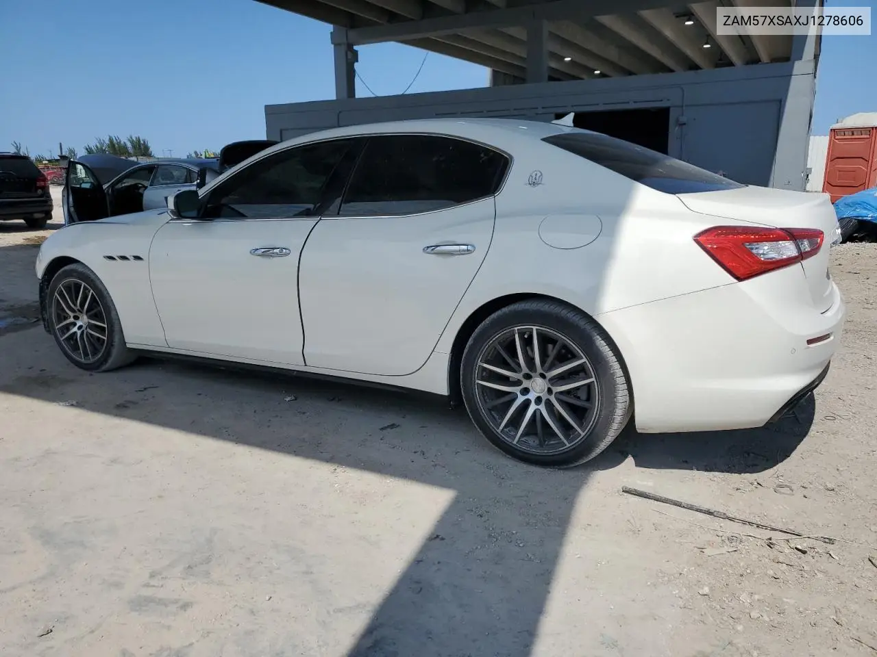 2018 Maserati Ghibli VIN: ZAM57XSAXJ1278606 Lot: 55722585
