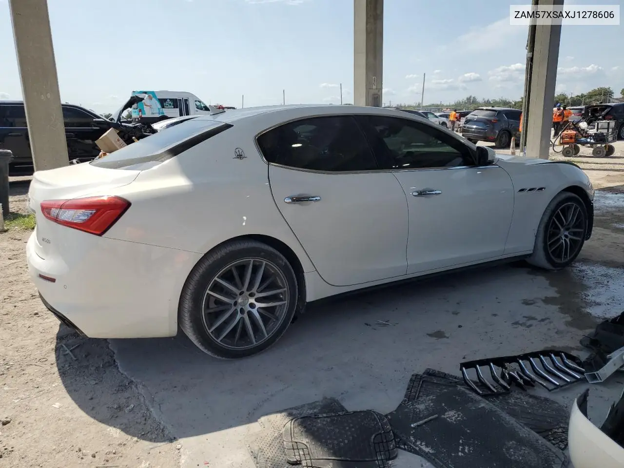 2018 Maserati Ghibli VIN: ZAM57XSAXJ1278606 Lot: 55722585