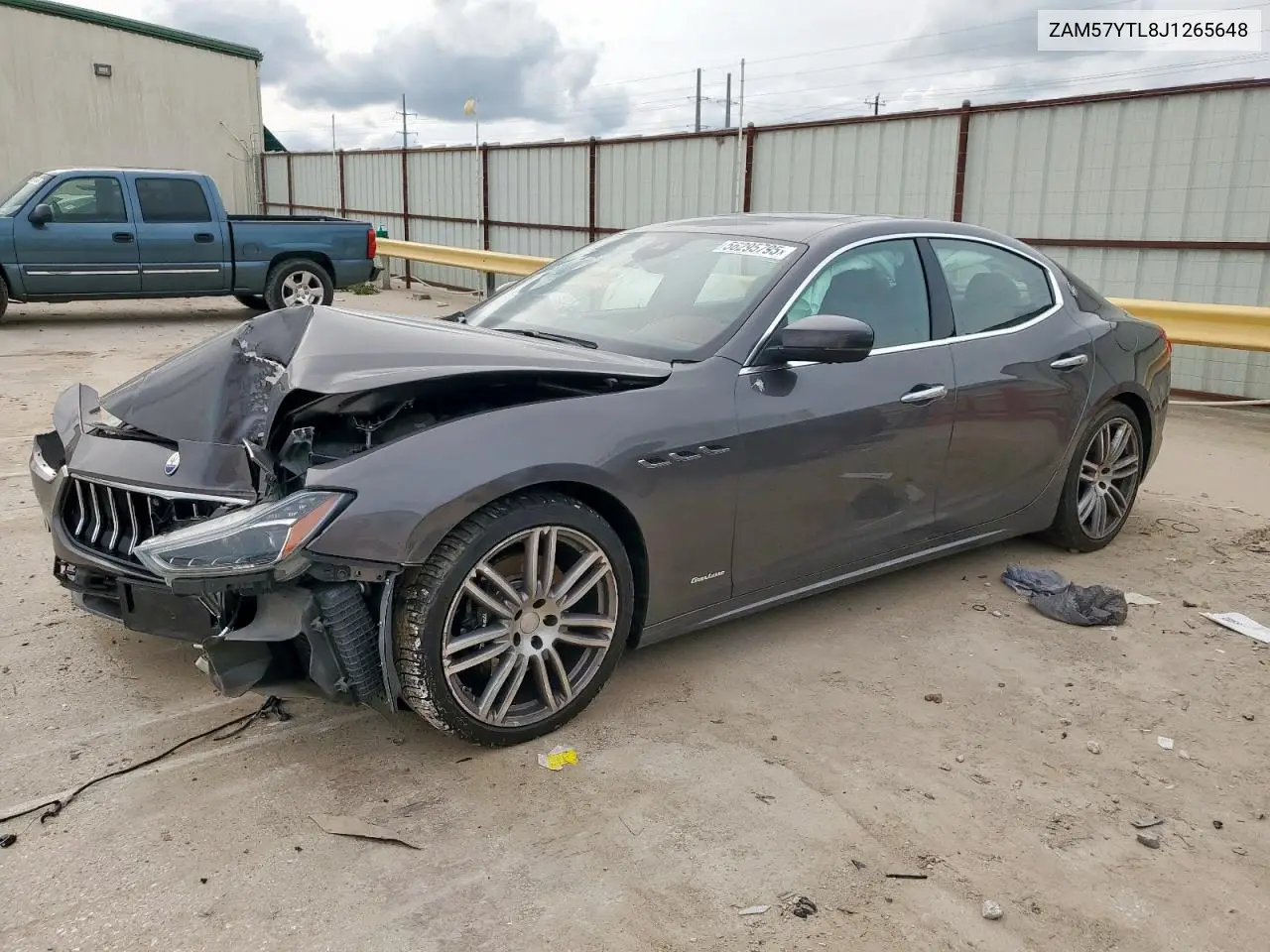 2018 Maserati Ghibli S VIN: ZAM57YTL8J1265648 Lot: 56295795