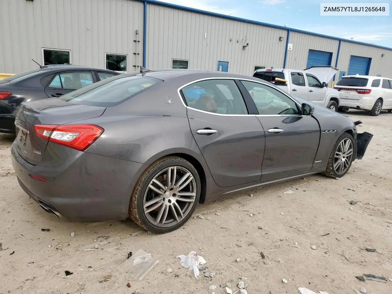 2018 Maserati Ghibli S VIN: ZAM57YTL8J1265648 Lot: 56295795