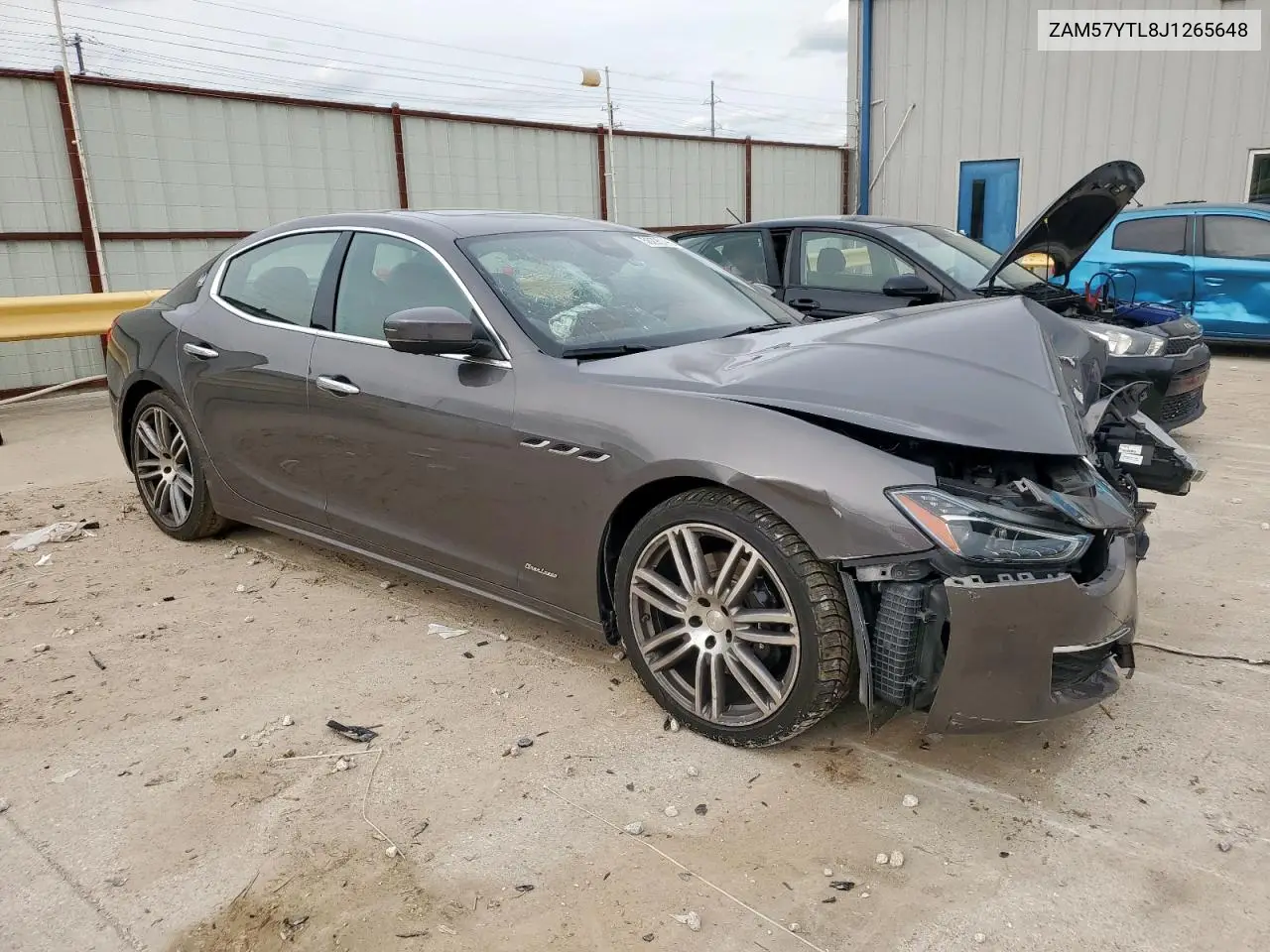 2018 Maserati Ghibli S VIN: ZAM57YTL8J1265648 Lot: 56295795