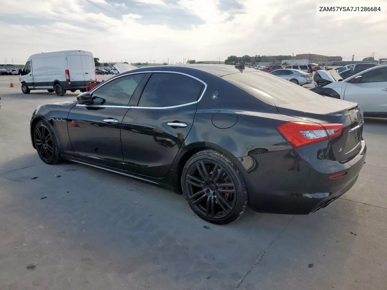 2018 Maserati Ghibli S VIN: ZAM57YSA7J1286684 Lot: 57032255
