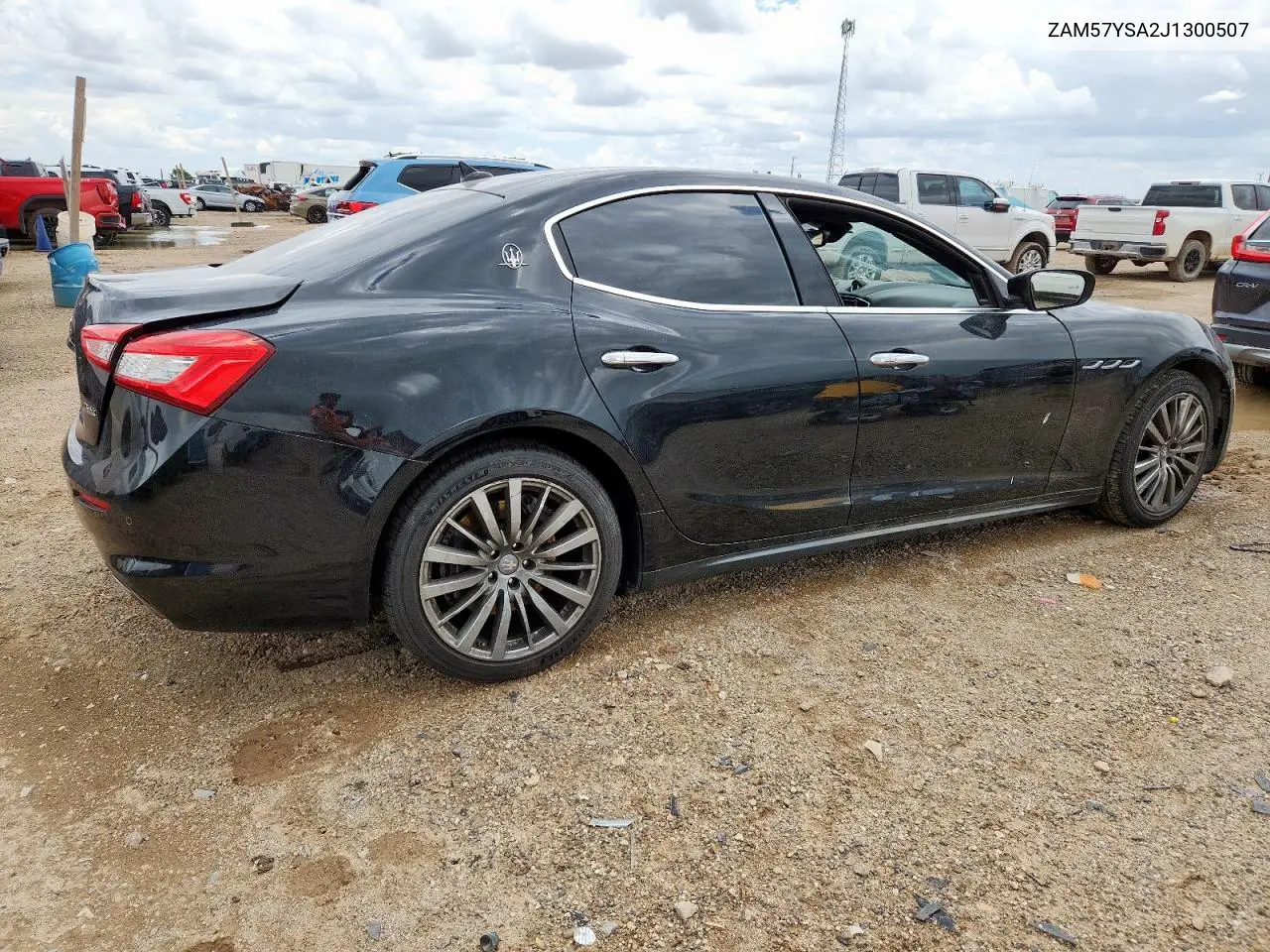 2018 Maserati Ghibli S VIN: ZAM57YSA2J1300507 Lot: 62464505