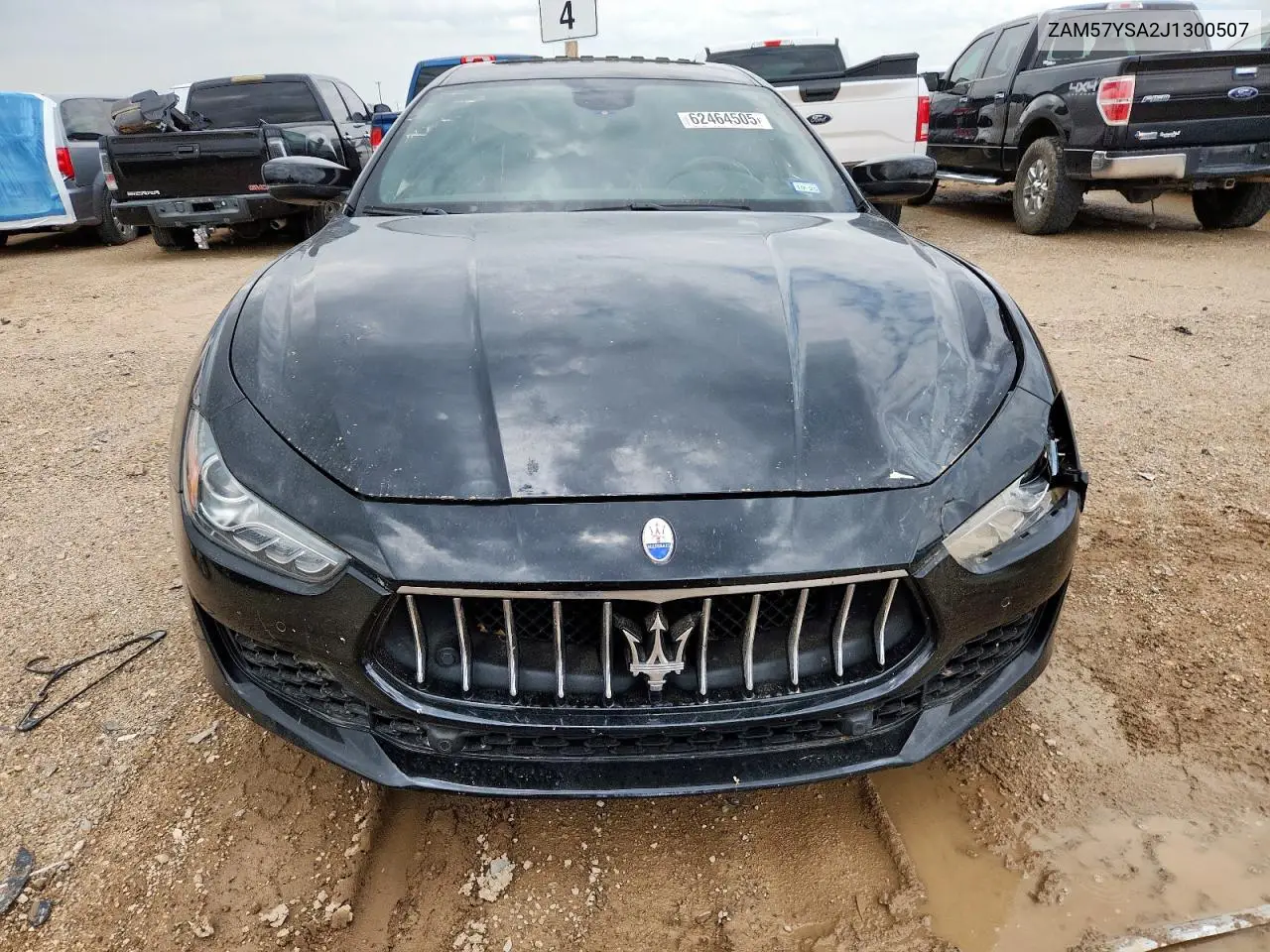 2018 Maserati Ghibli S VIN: ZAM57YSA2J1300507 Lot: 62464505