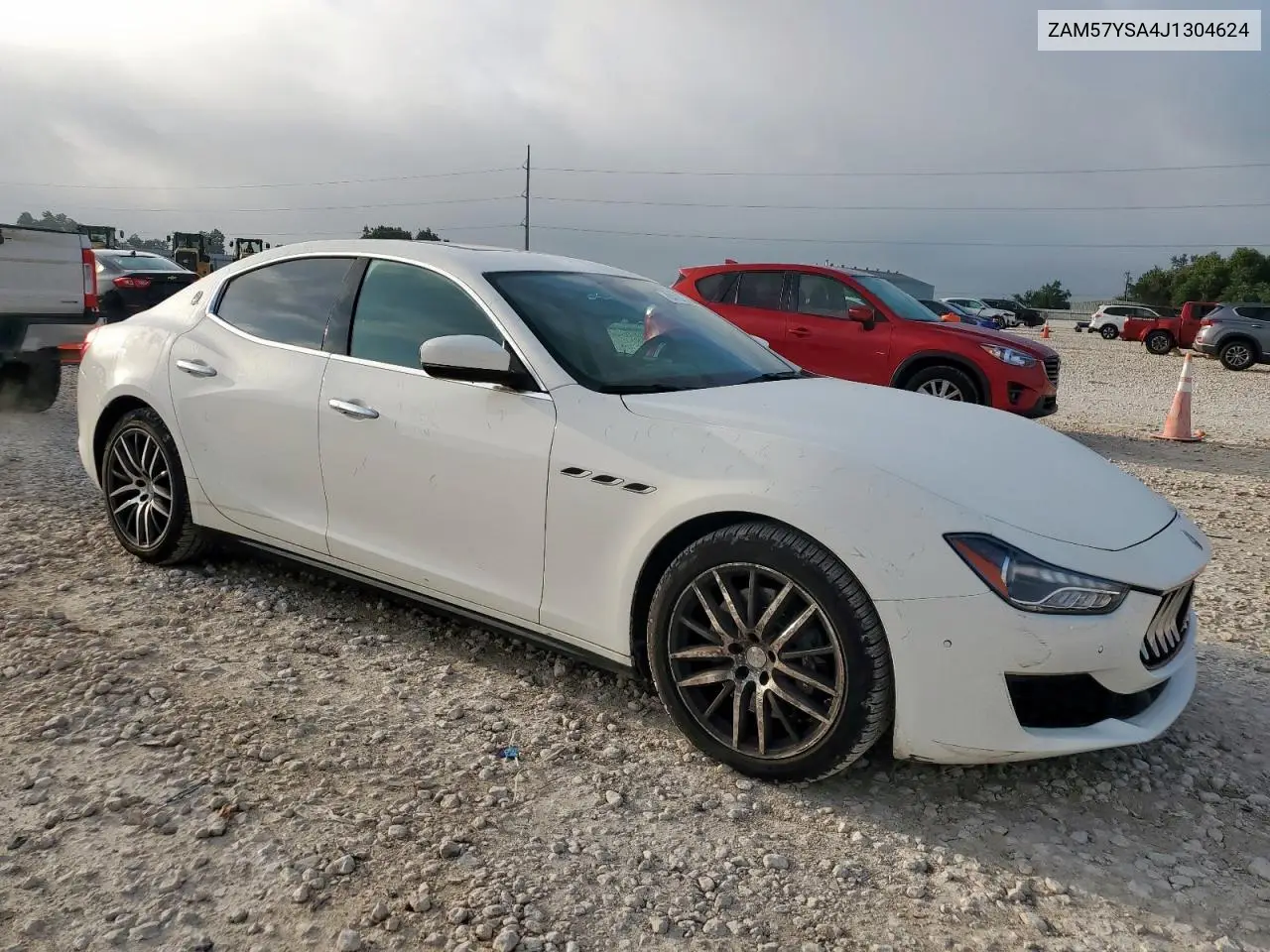2018 Maserati Ghibli S VIN: ZAM57YSA4J1304624 Lot: 64132395