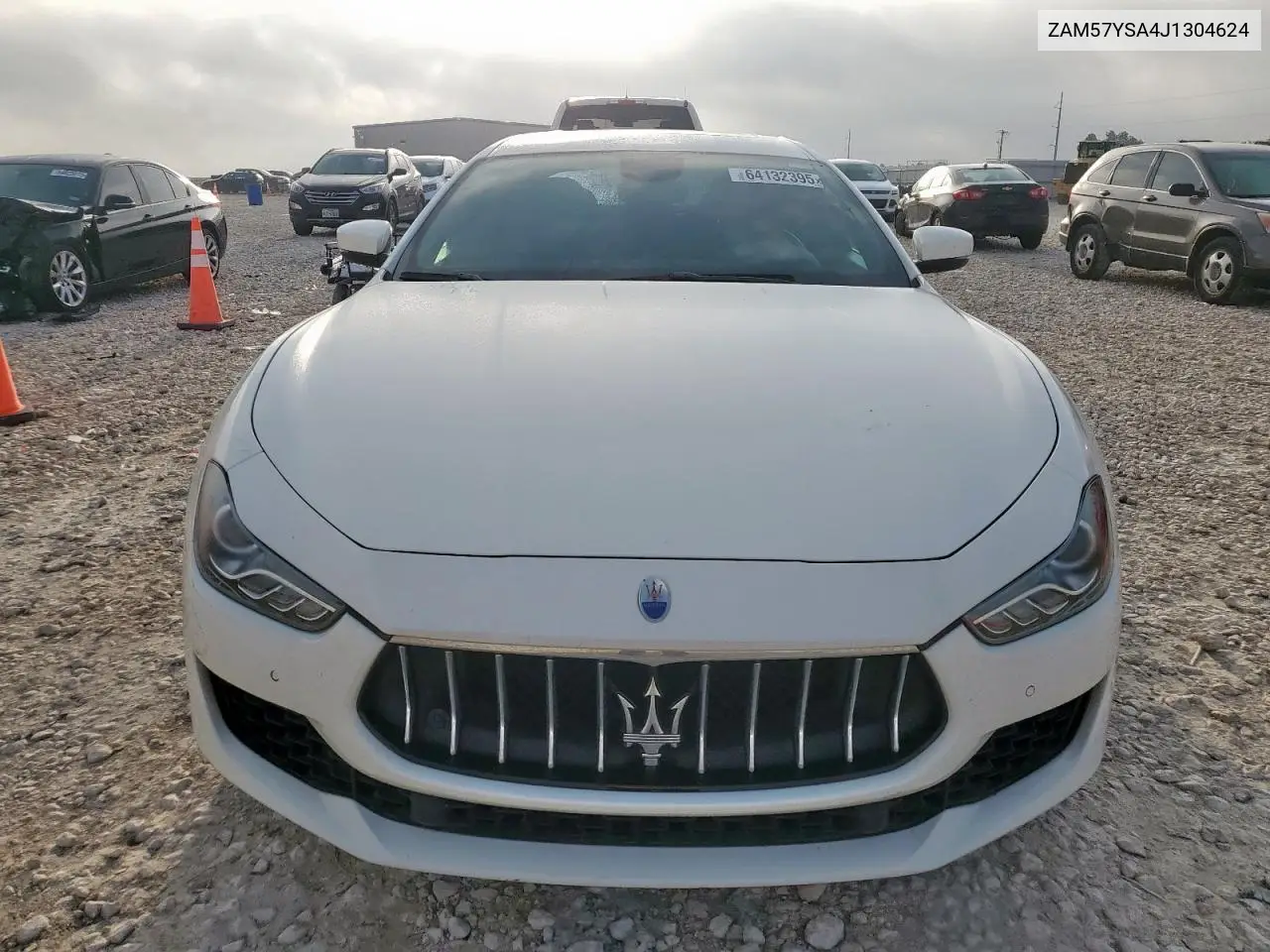 2018 Maserati Ghibli S VIN: ZAM57YSA4J1304624 Lot: 64132395