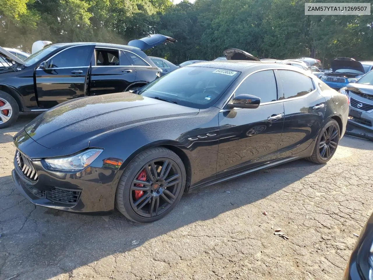 2018 Maserati Ghibli S VIN: ZAM57YTA1J1269507 Lot: 64323655