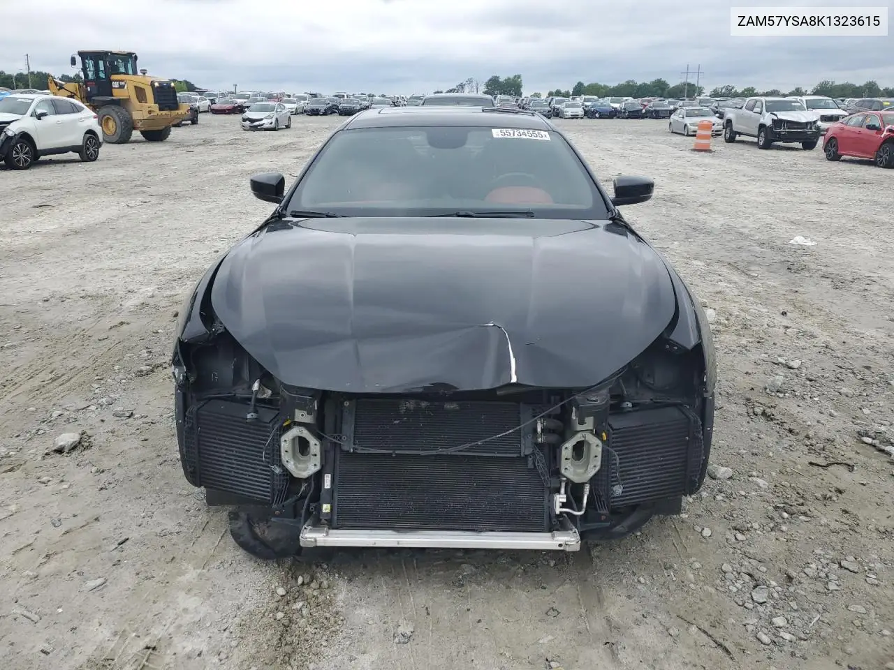 2019 Maserati Ghibli S VIN: ZAM57YSA8K1323615 Lot: 55734555