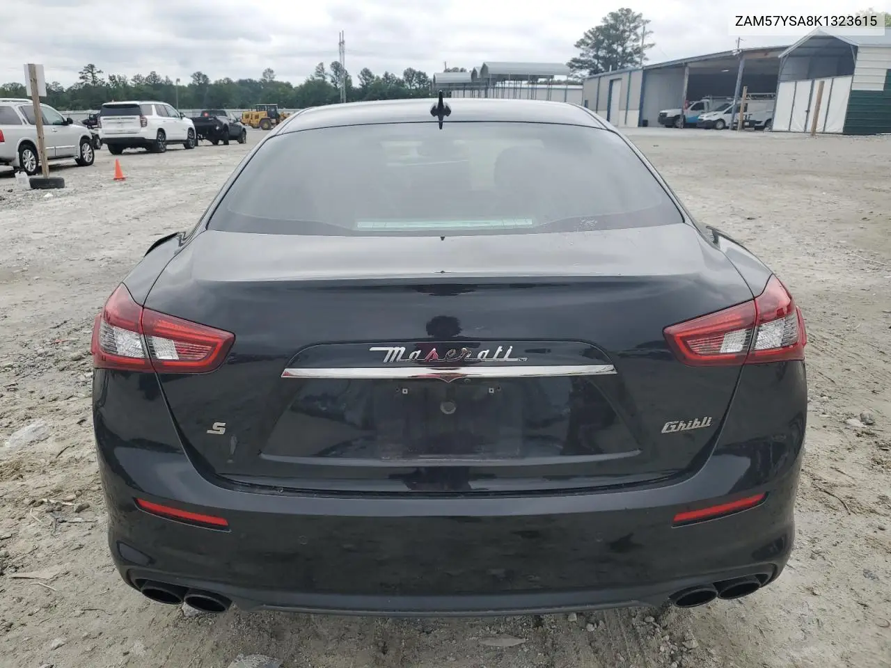 2019 Maserati Ghibli S VIN: ZAM57YSA8K1323615 Lot: 55734555