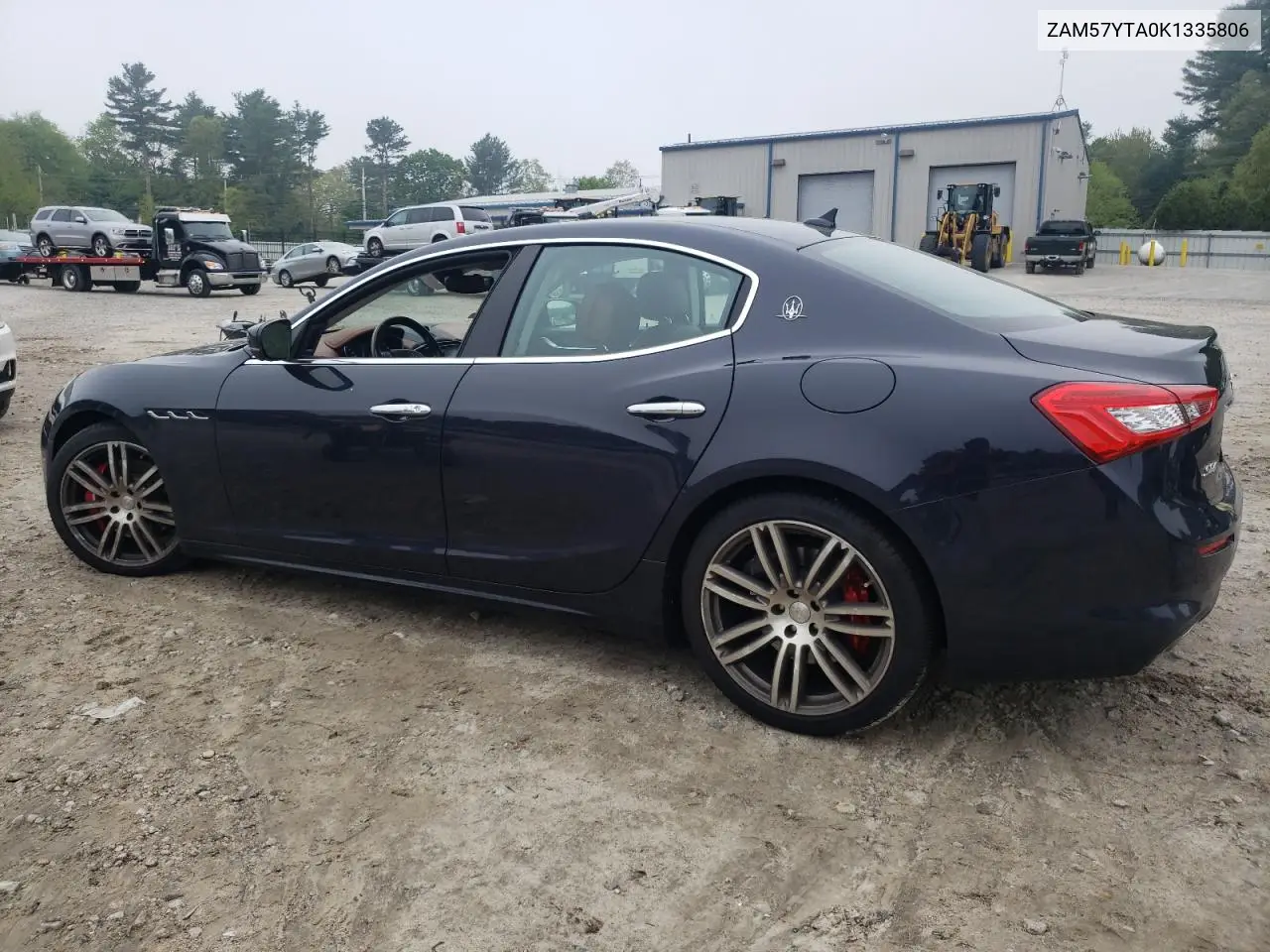 2019 Maserati Ghibli S VIN: ZAM57YTA0K1335806 Lot: 55845965
