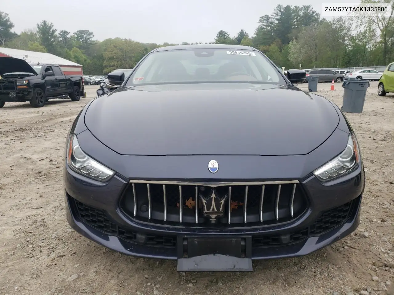 2019 Maserati Ghibli S VIN: ZAM57YTA0K1335806 Lot: 55845965