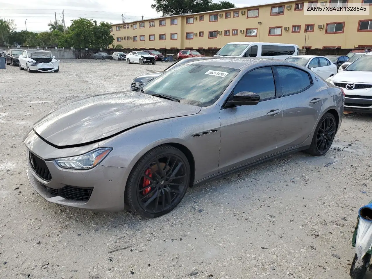2019 Maserati Ghibli VIN: ZAM57XSA2K1328545 Lot: 56291895