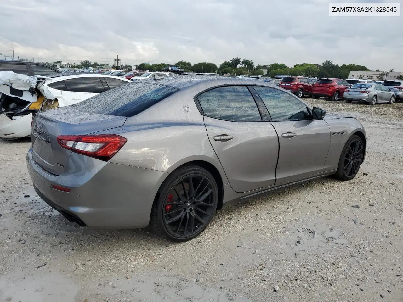 2019 Maserati Ghibli VIN: ZAM57XSA2K1328545 Lot: 56291895