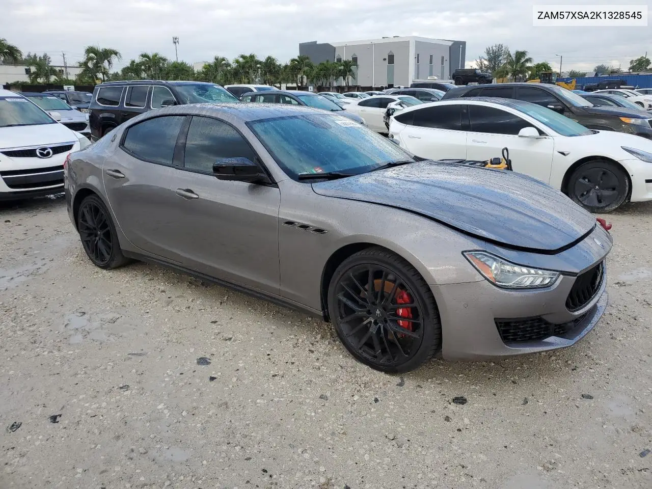 2019 Maserati Ghibli VIN: ZAM57XSA2K1328545 Lot: 56291895