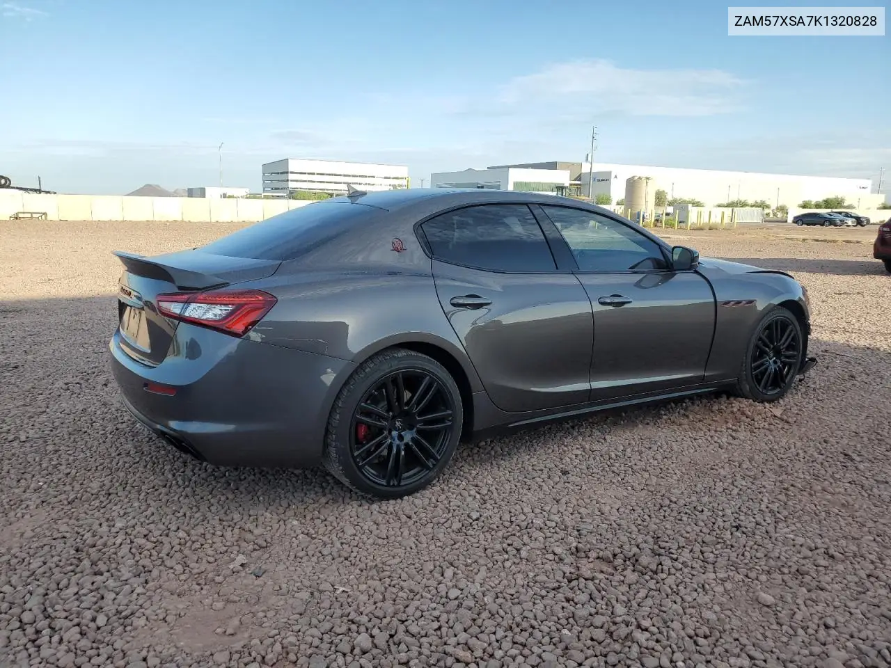 2019 Maserati Ghibli VIN: ZAM57XSA7K1320828 Lot: 56647605