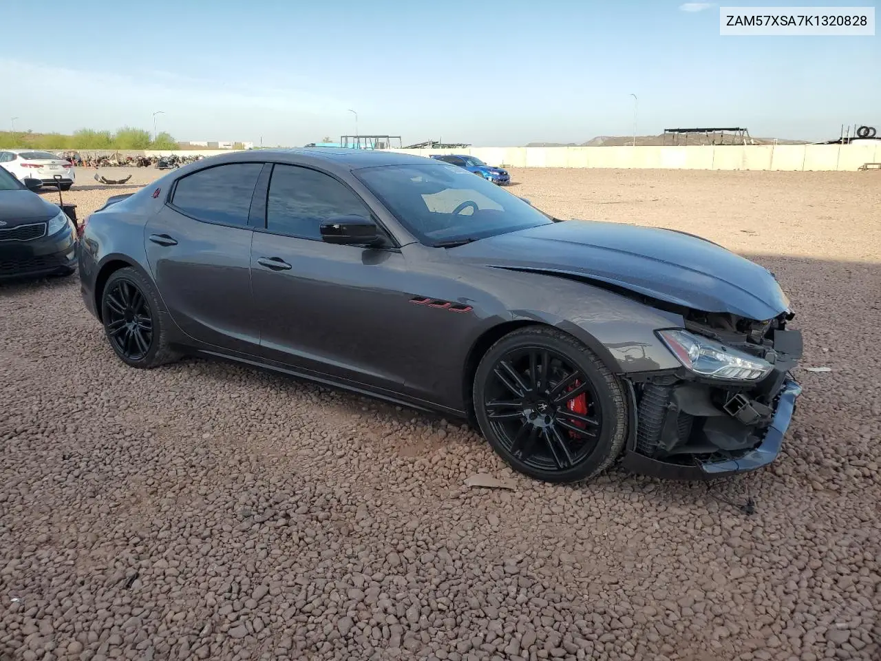 2019 Maserati Ghibli VIN: ZAM57XSA7K1320828 Lot: 56647605