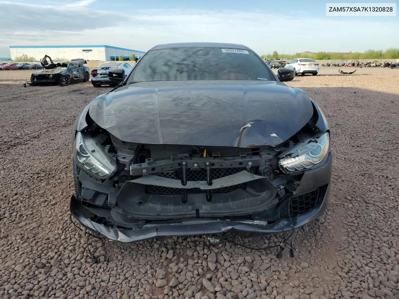 2019 Maserati Ghibli VIN: ZAM57XSA7K1320828 Lot: 56647605