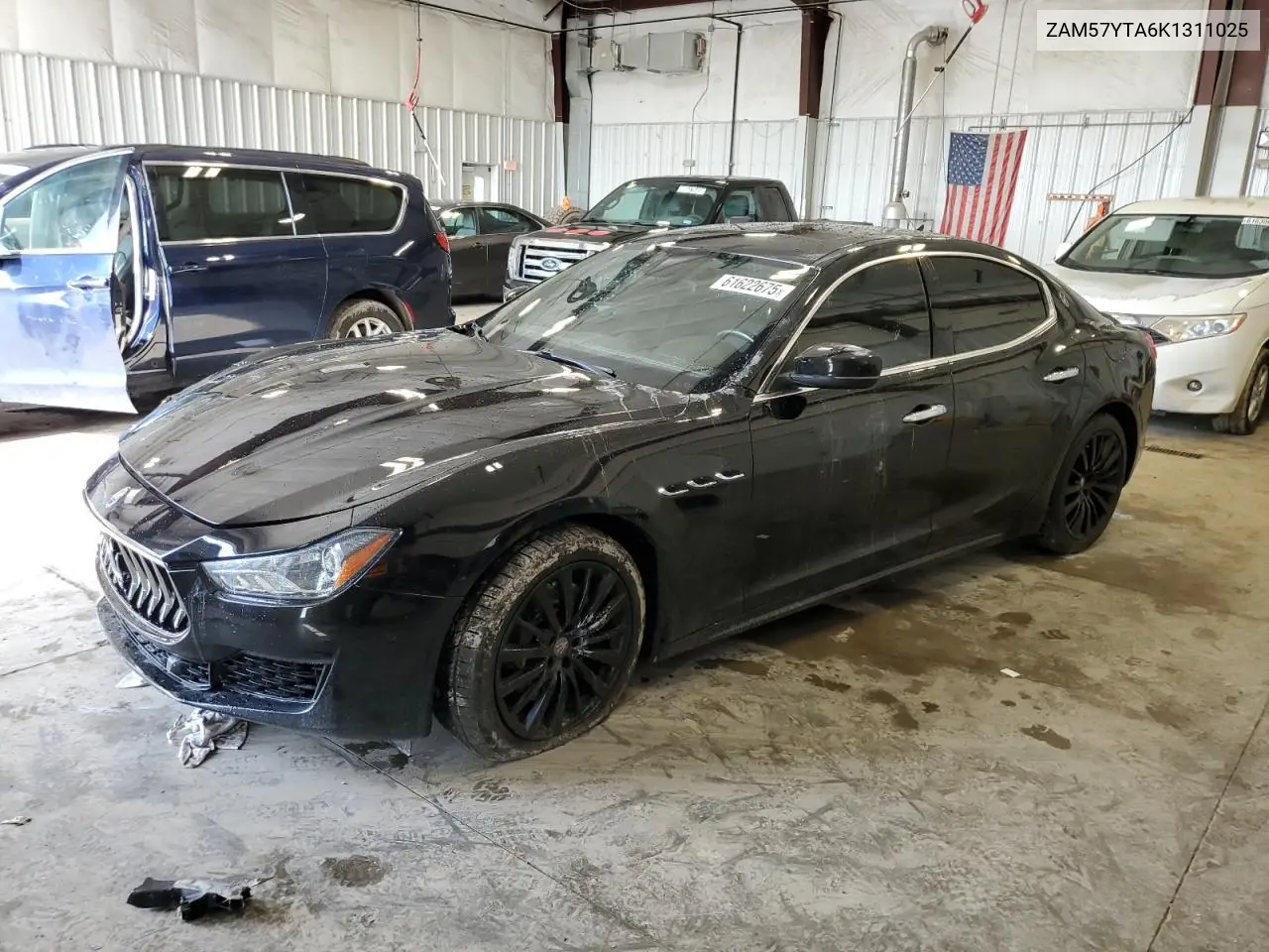 2019 Maserati Ghibli S VIN: ZAM57YTA6K1311025 Lot: 61622675