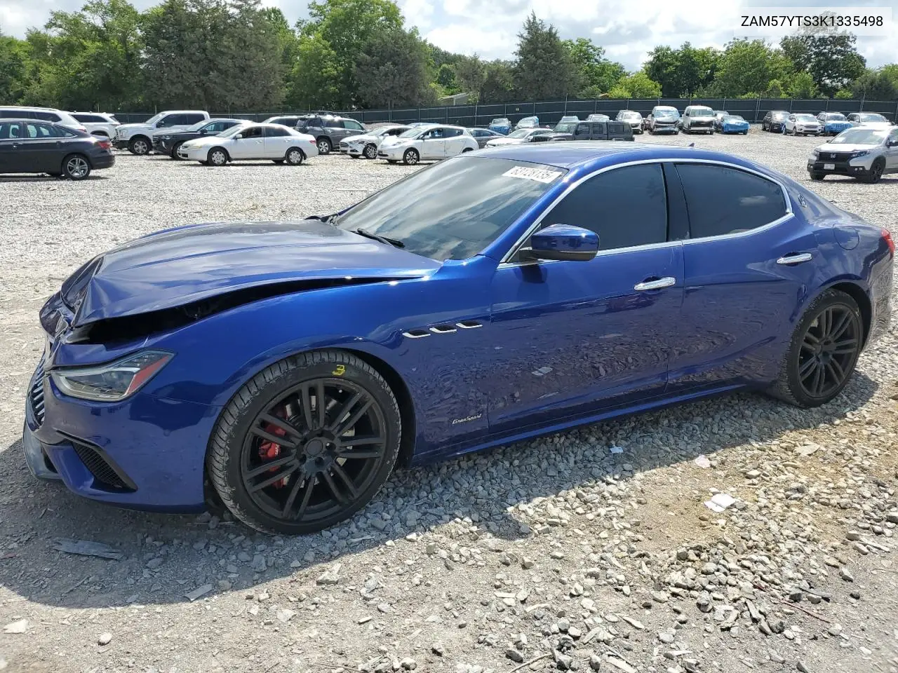 2019 Maserati Ghibli S VIN: ZAM57YTS3K1335498 Lot: 63128135