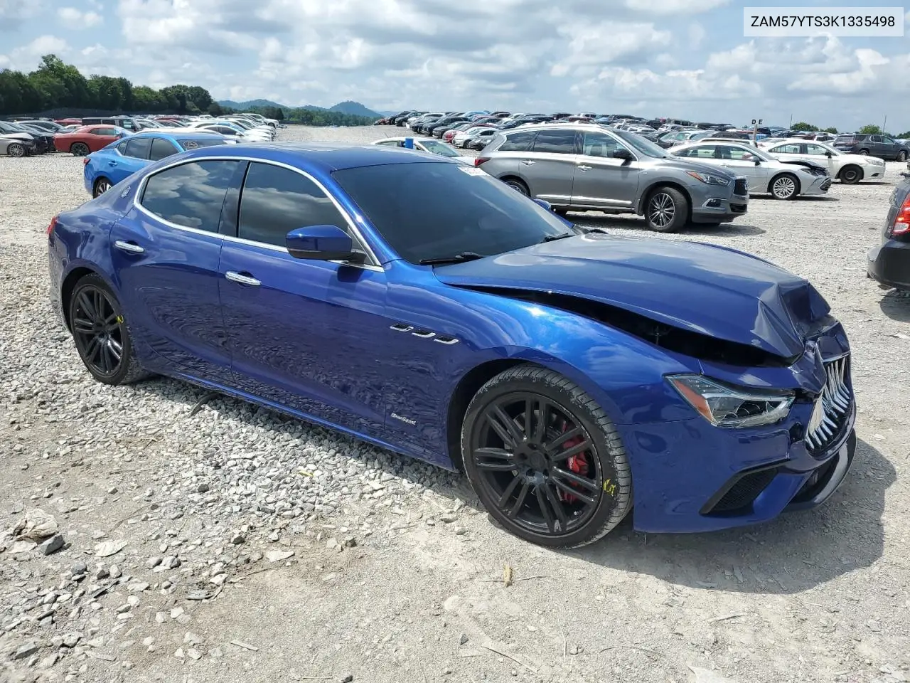 2019 Maserati Ghibli S VIN: ZAM57YTS3K1335498 Lot: 63128135