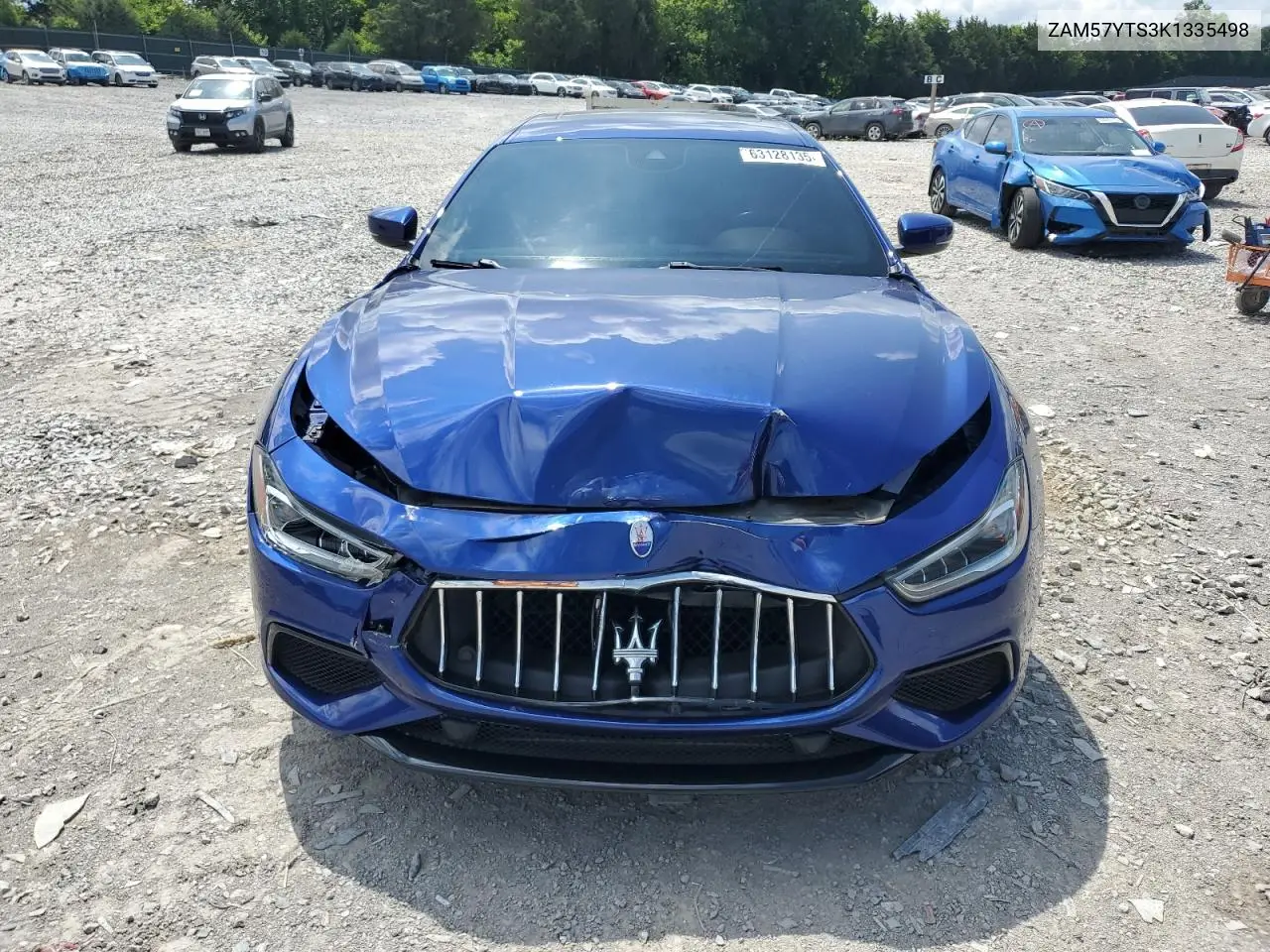 2019 Maserati Ghibli S VIN: ZAM57YTS3K1335498 Lot: 63128135