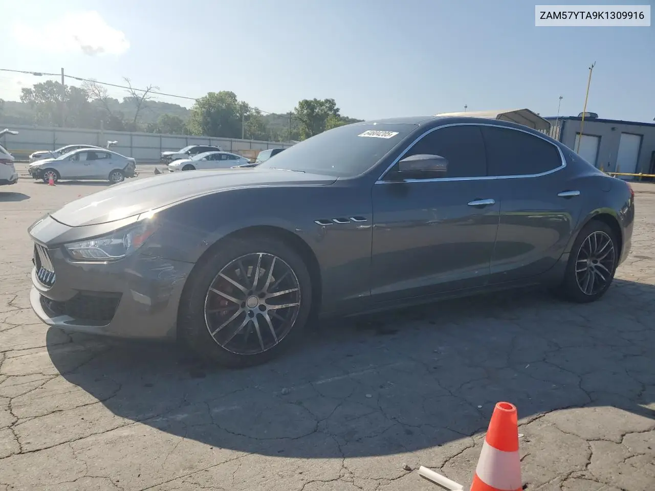 2019 Maserati Ghibli S VIN: ZAM57YTA9K1309916 Lot: 64804205