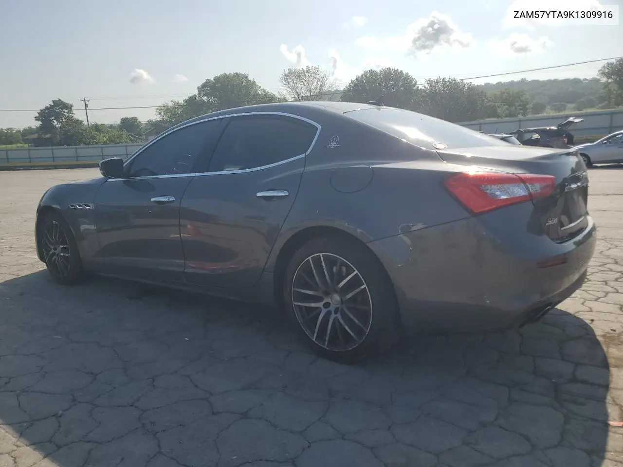 2019 Maserati Ghibli S VIN: ZAM57YTA9K1309916 Lot: 64804205