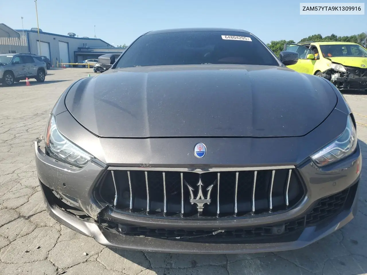 2019 Maserati Ghibli S VIN: ZAM57YTA9K1309916 Lot: 64804205
