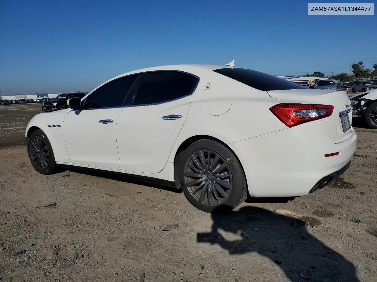 2020 Maserati Ghibli VIN: ZAM57XSA1L1344477 Lot: 50090245