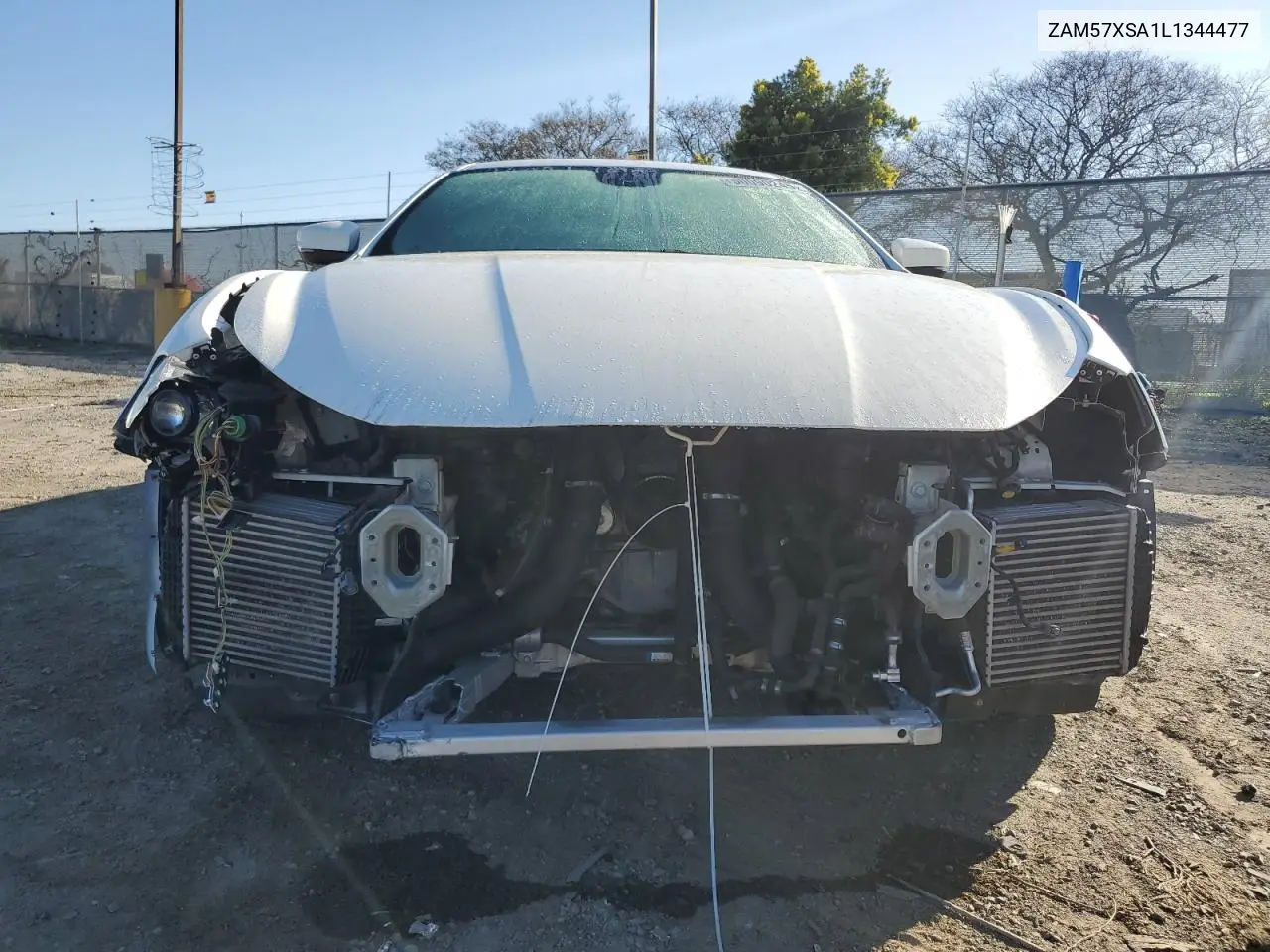 2020 Maserati Ghibli VIN: ZAM57XSA1L1344477 Lot: 50090245