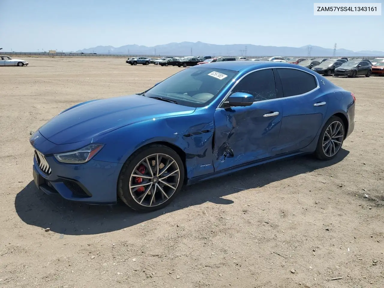 2020 Maserati Ghibli S VIN: ZAM57YSS4L1343161 Lot: 62597985