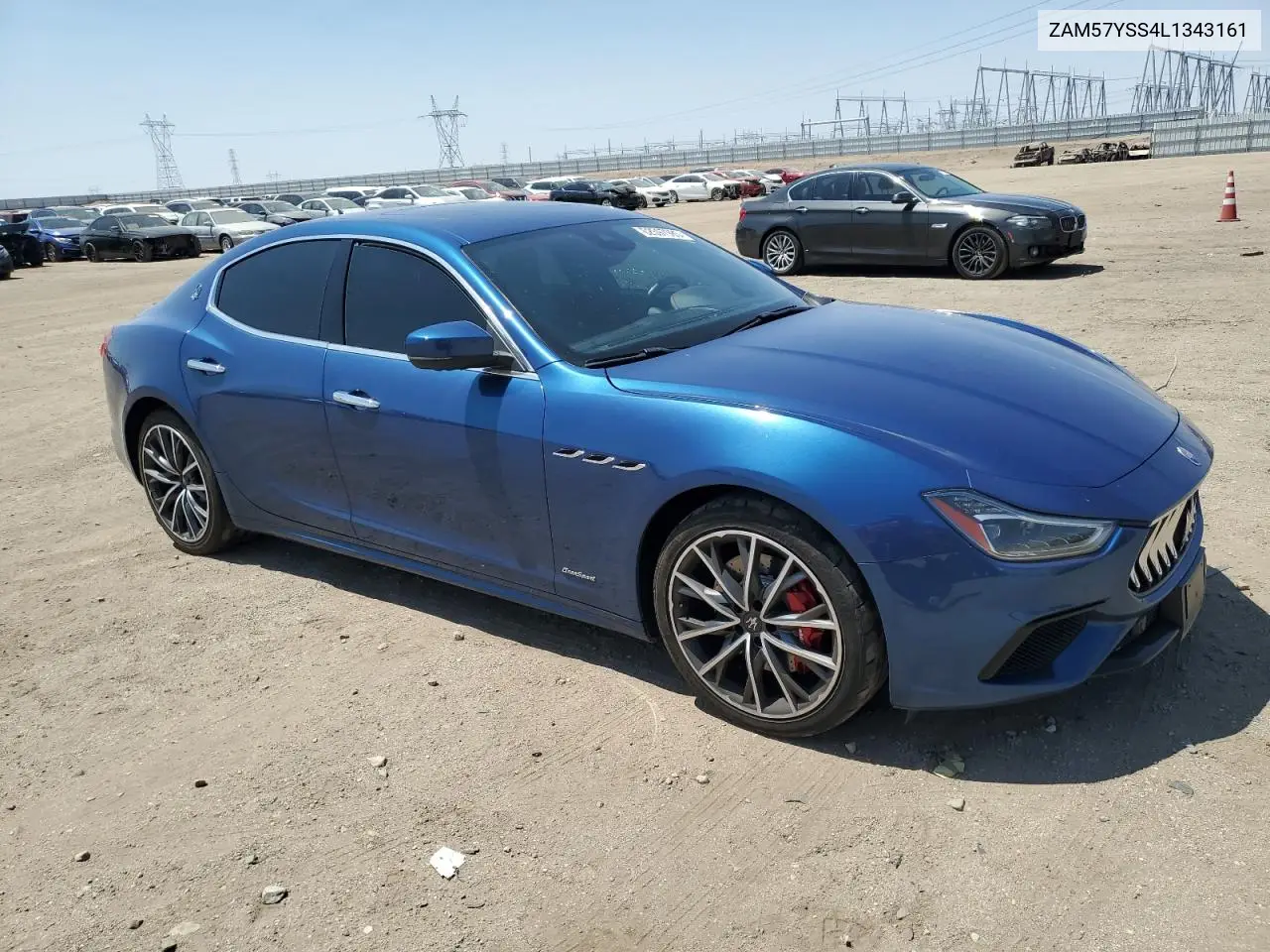 2020 Maserati Ghibli S VIN: ZAM57YSS4L1343161 Lot: 62597985