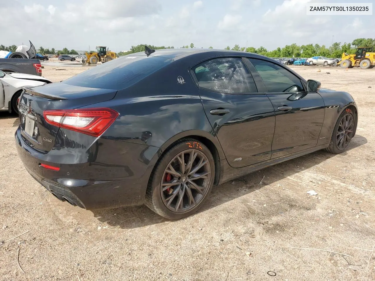 2020 Maserati Ghibli S VIN: ZAM57YTS0L1350235 Lot: 62977905