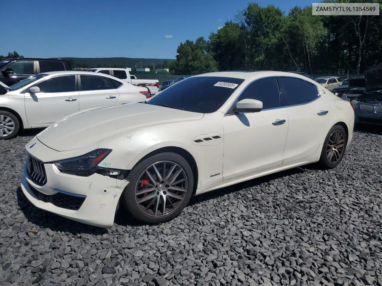 2020 Maserati Ghibli S VIN: ZAM57YTL9L1354549 Lot: 64380505