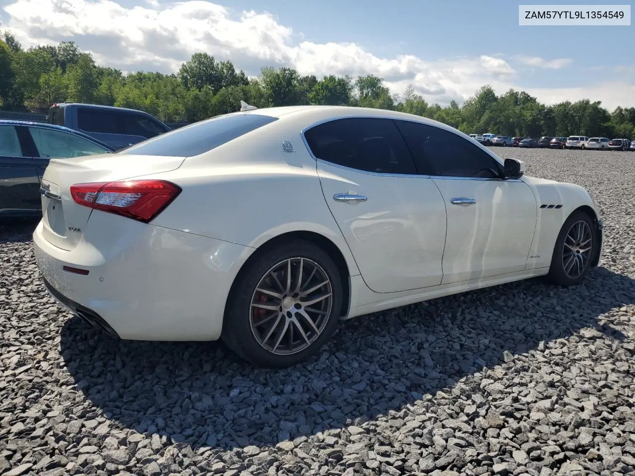 2020 Maserati Ghibli S VIN: ZAM57YTL9L1354549 Lot: 64380505