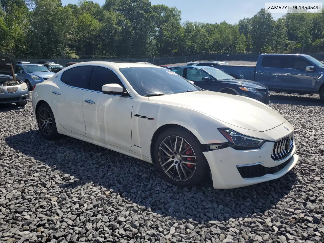 2020 Maserati Ghibli S VIN: ZAM57YTL9L1354549 Lot: 64380505