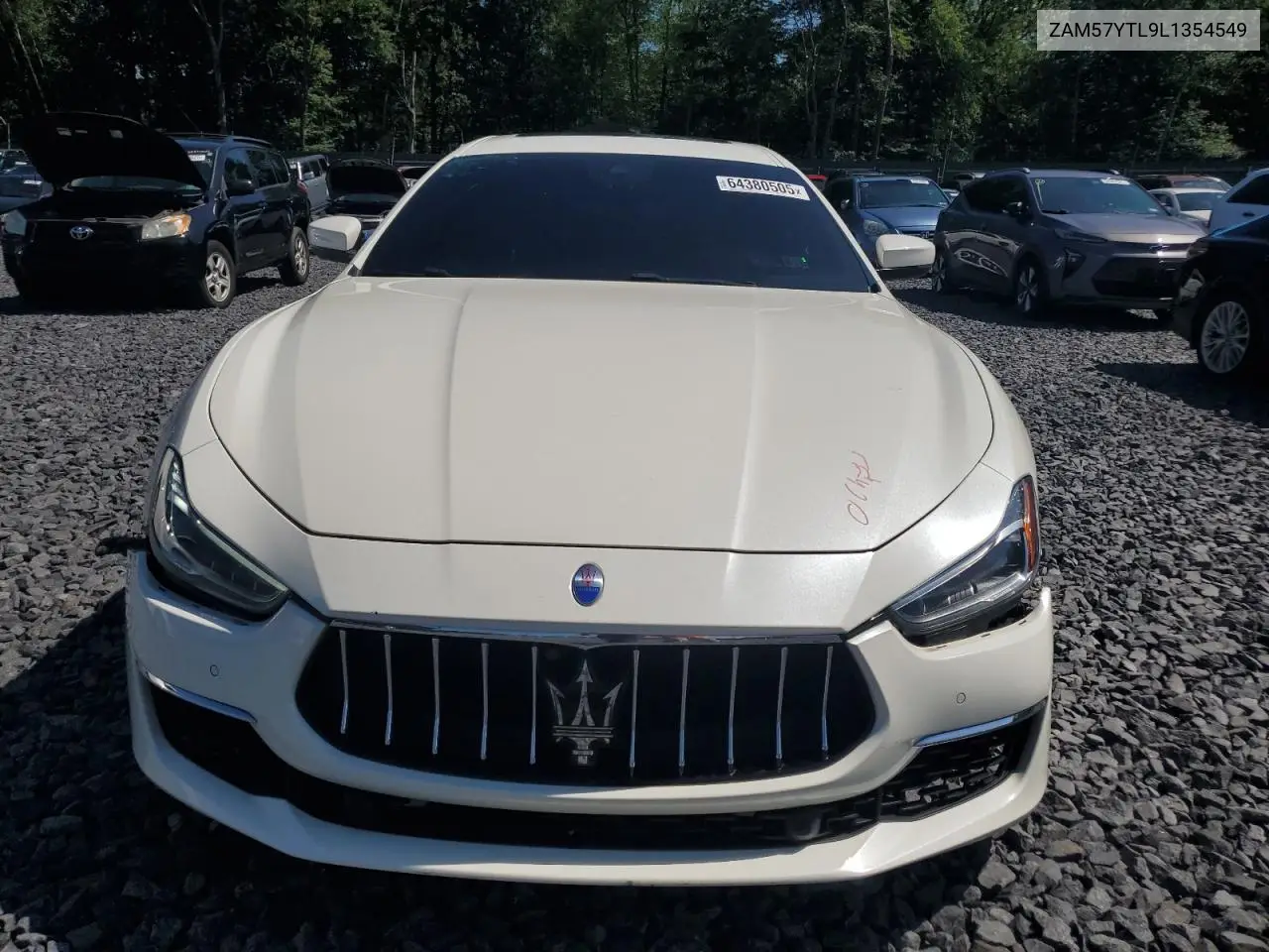 2020 Maserati Ghibli S VIN: ZAM57YTL9L1354549 Lot: 64380505
