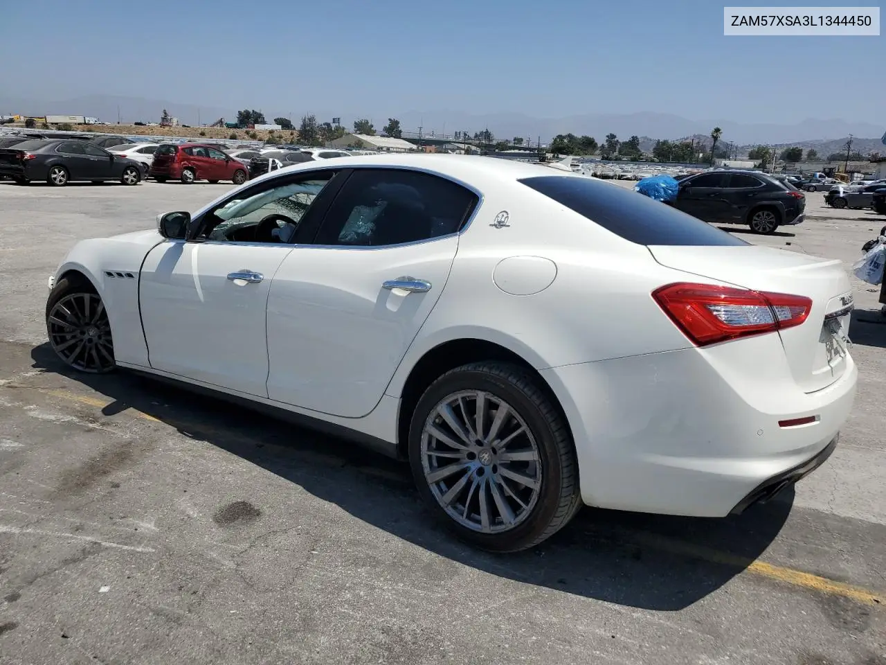 2020 Maserati Ghibli VIN: ZAM57XSA3L1344450 Lot: 64830985
