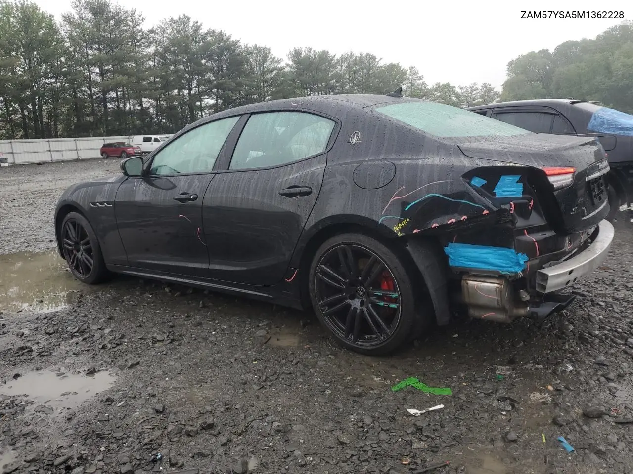2021 Maserati Ghibli S VIN: ZAM57YSA5M1362228 Lot: 56144705