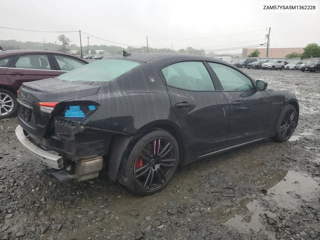 2021 Maserati Ghibli S VIN: ZAM57YSA5M1362228 Lot: 56144705