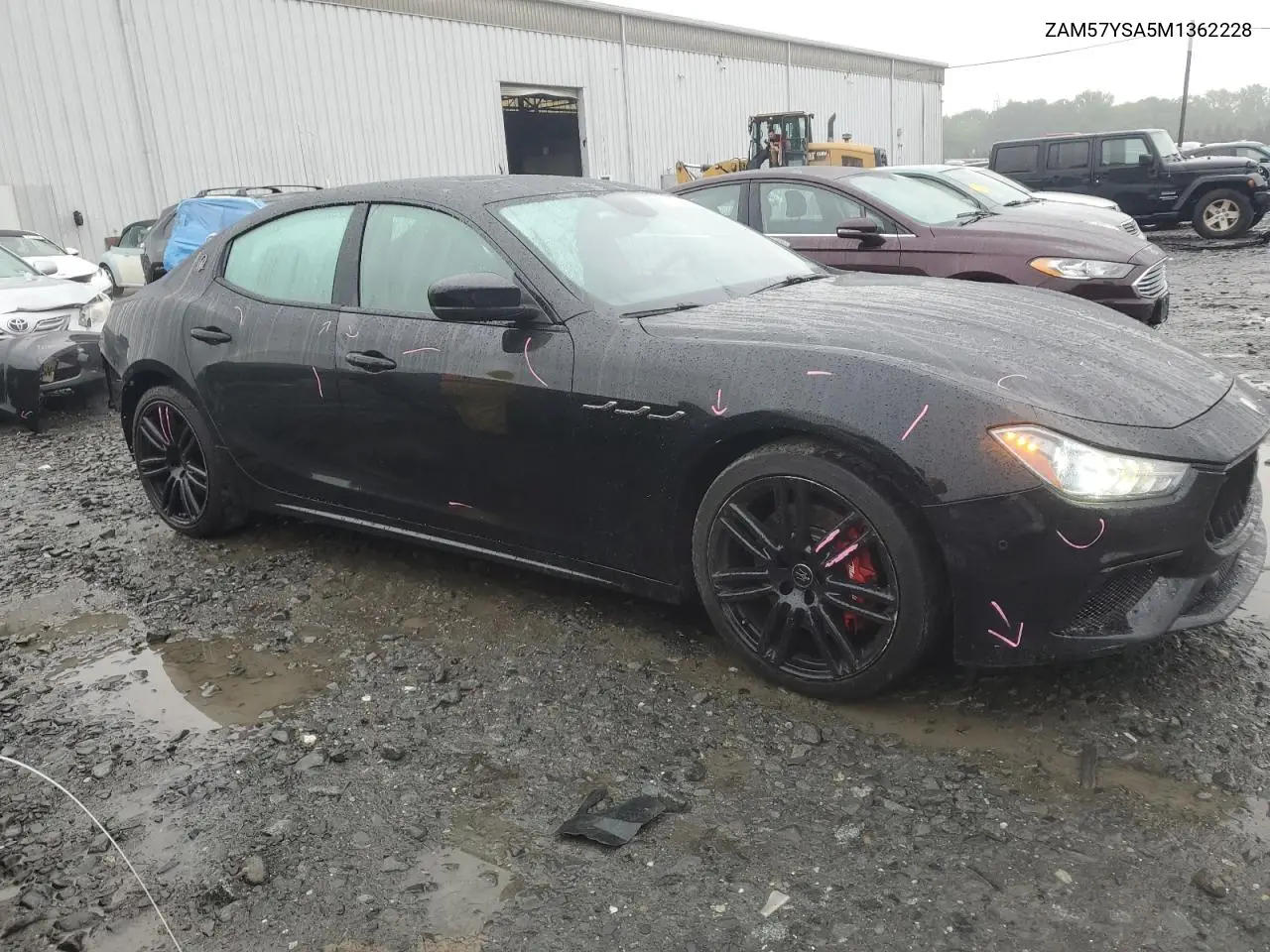 2021 Maserati Ghibli S VIN: ZAM57YSA5M1362228 Lot: 56144705