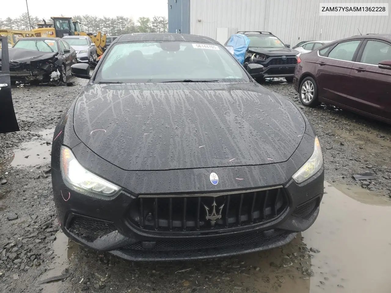 2021 Maserati Ghibli S VIN: ZAM57YSA5M1362228 Lot: 56144705