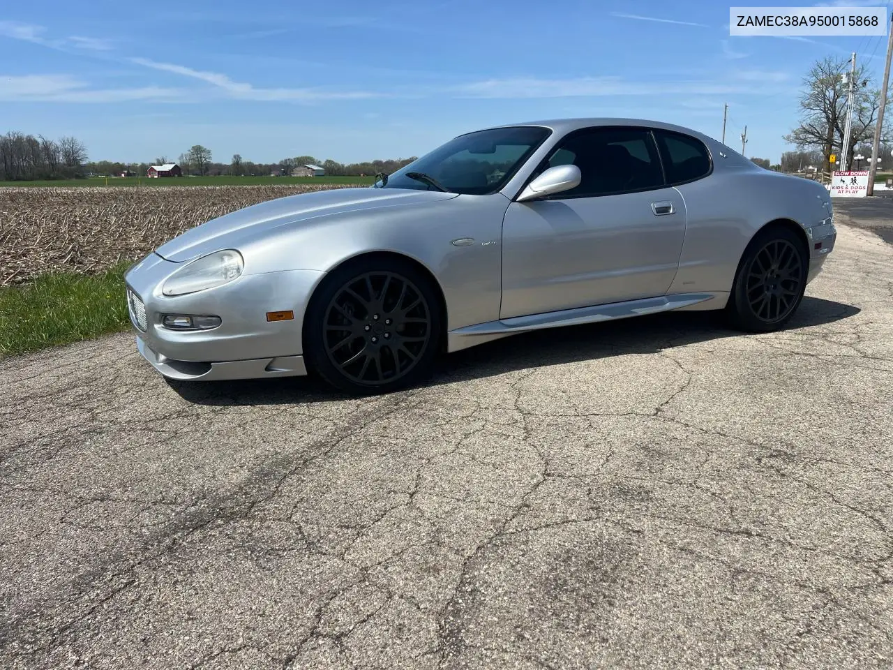 2005 Maserati Gransport VIN: ZAMEC38A950015868 Lot: 54404835