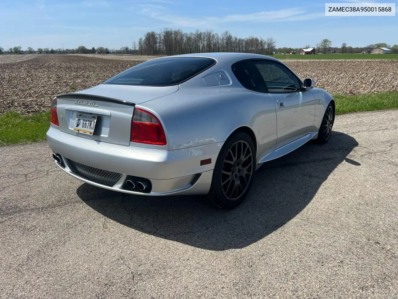 2005 Maserati Gransport VIN: ZAMEC38A950015868 Lot: 54404835