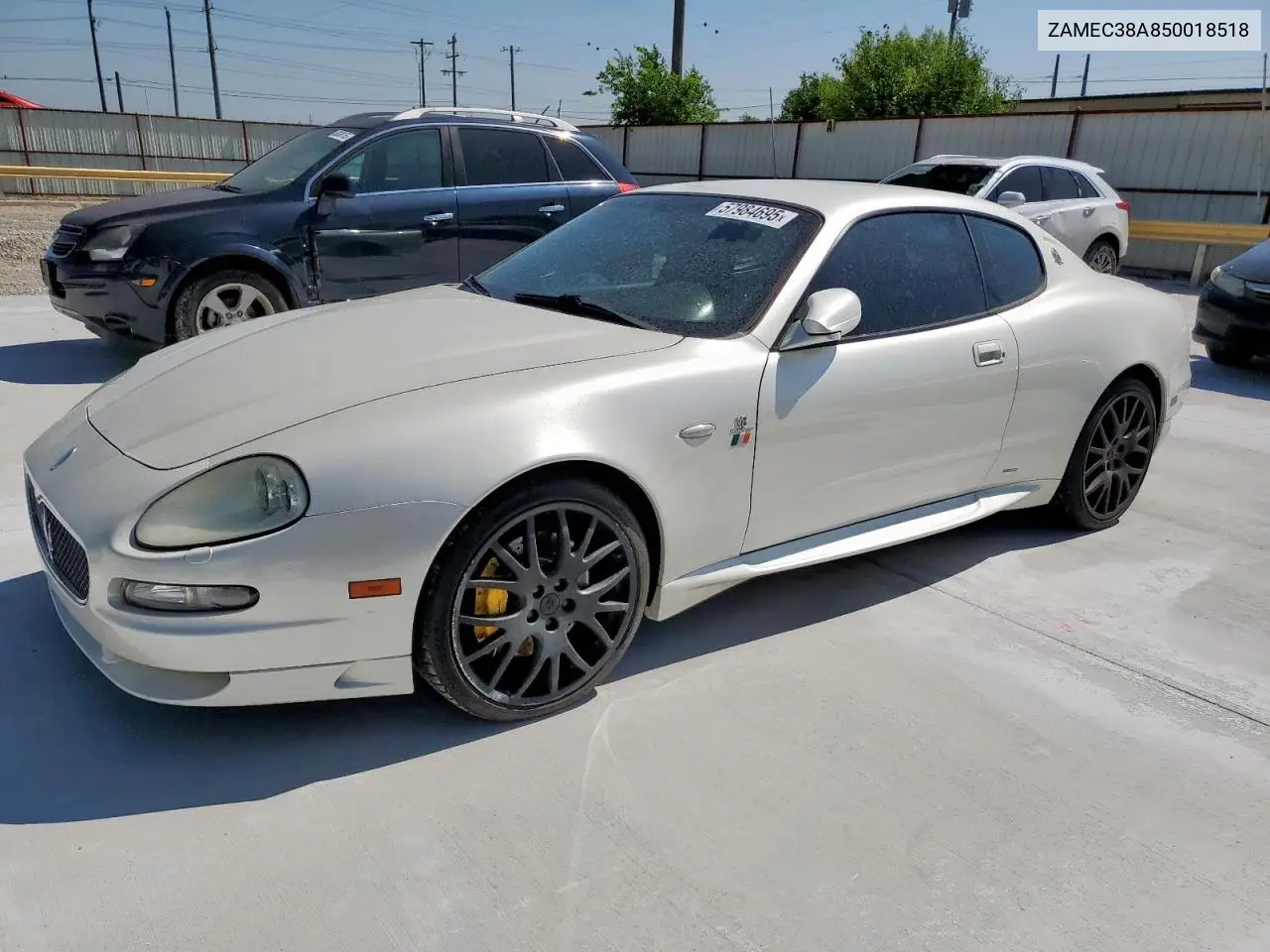 2005 Maserati Gransport VIN: ZAMEC38A850018518 Lot: 57984695