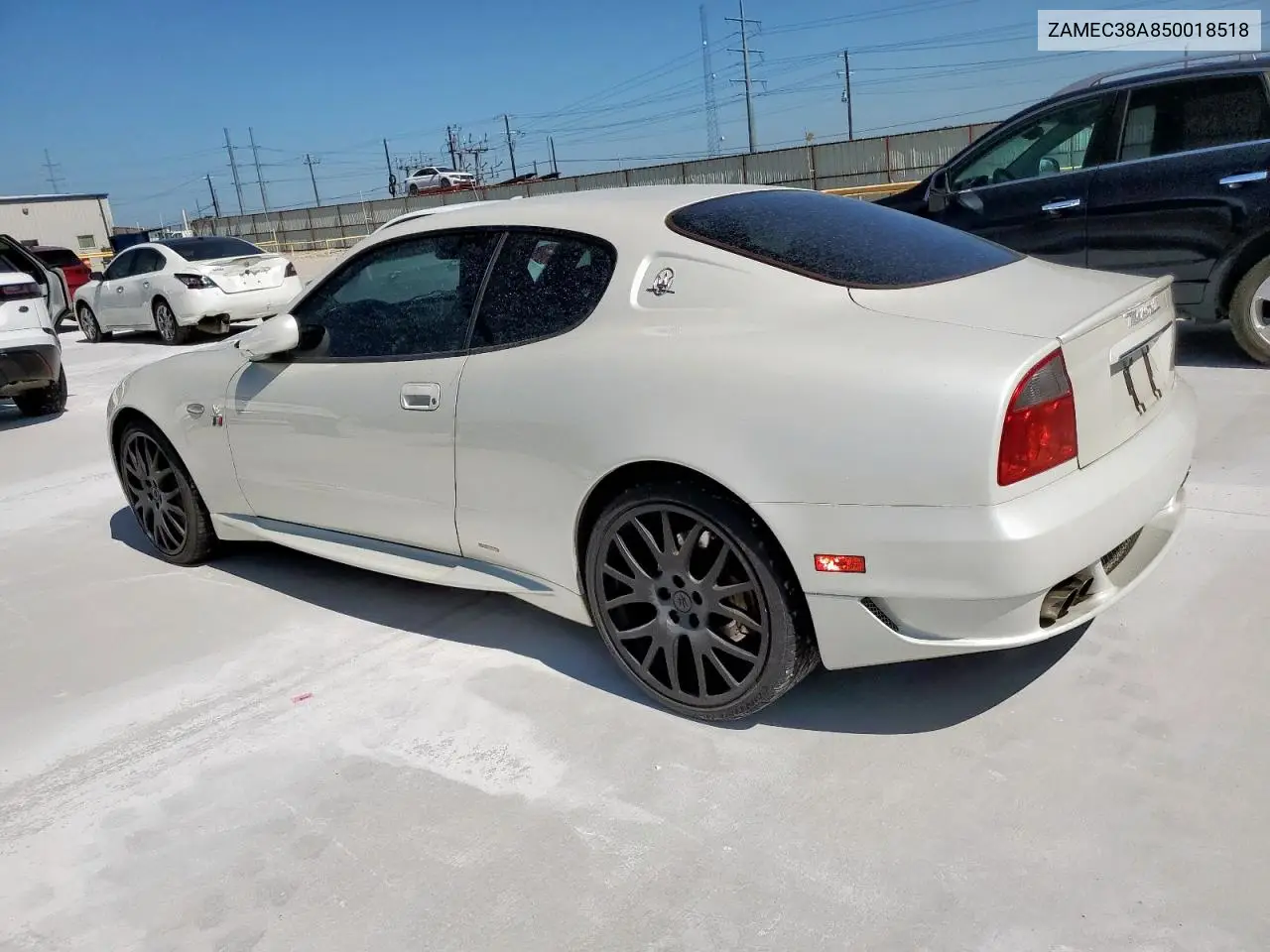 2005 Maserati Gransport VIN: ZAMEC38A850018518 Lot: 57984695