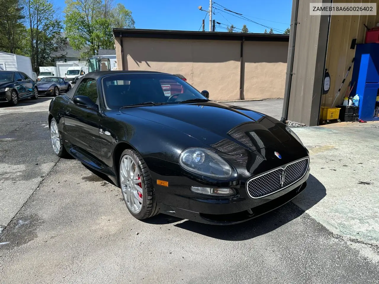 2006 Maserati Gransport Spyder VIN: ZAMEB18A660026402 Lot: 55486035